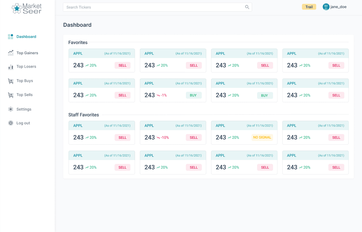 Market Seer - AI Trading Platform