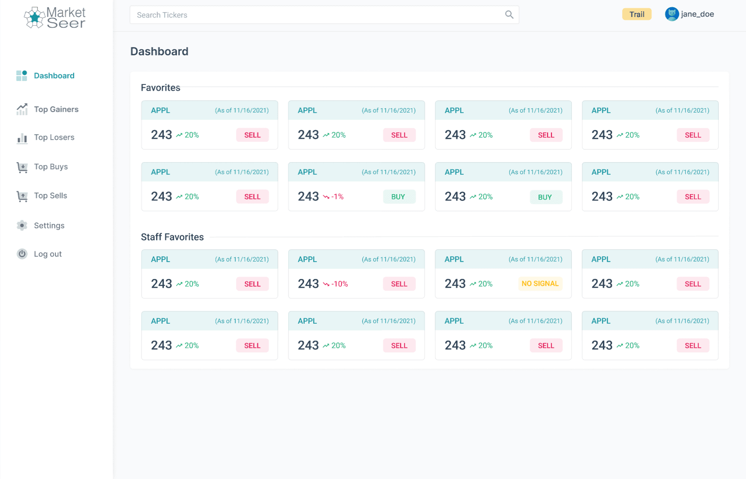 Market Seer - AI Trading Platform